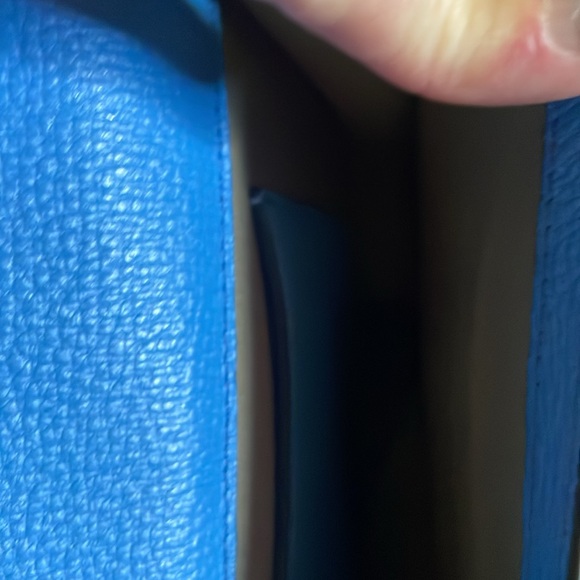 Small Emporio Armani brand new purse.Blue with red handle. - Picture 8 of 8